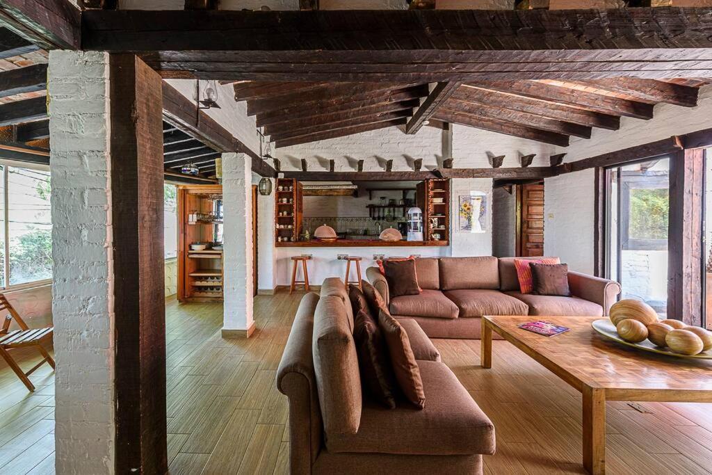 Agradable Cuarto De Hostal Sobre El Centro, Valle Вальє-де-Браво Екстер'єр фото
