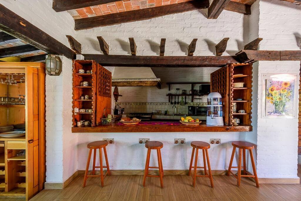 Agradable Cuarto De Hostal Sobre El Centro, Valle Вальє-де-Браво Екстер'єр фото